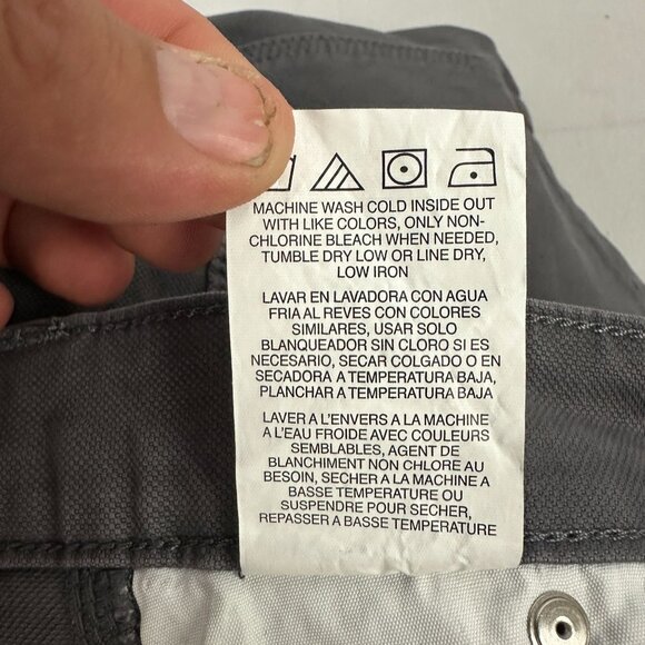 Mens Lee Workwear Carpenter Painter Shorts Gray Size 40 Style - Picture 7 of 7